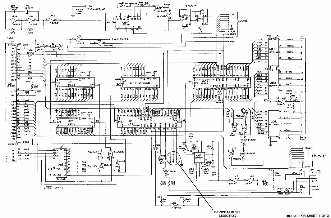 [Digital PCB sheet 1 of 3]