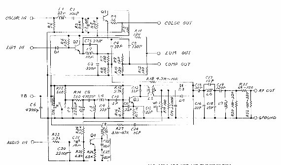 [RF Modulator Schematic #251844]