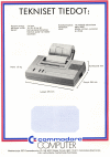 Neliv�ripiirturi Commodore 1520, sivu 2