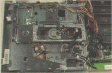 [Closeup of drive mechanism]