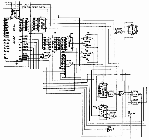 [Clock circuits schematic]