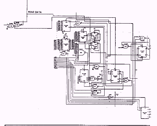 [Microprocessor control logic schematic]