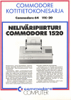 Nelivripiirturi Commodore 1520, sivu 1