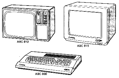 [Kuvassa ABC810, ABC815 ja ABC800]